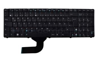Keyboard DE (german) black original suitable for Asus M60VP