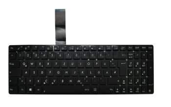 Keyboard DE (german) black original suitable for Asus R500VJ