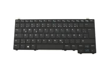 Keyboard DE (german) black original suitable for Dell Latitude 14 (E5440)