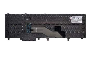 Keyboard DE (german) black original suitable for Dell Latitude 15 (E6520)