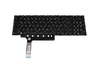Keyboard DE (german) black original suitable for MSI GE76 Dragon Tiamat 10UG/10UH (MS-17K2)