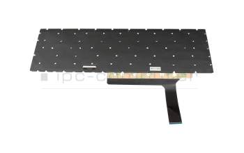 Keyboard DE (german) black original suitable for MSI GE77HX Raider 12UGS/12UHS (MS-17K5)