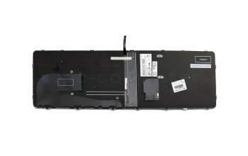 Keyboard DE (german) black/silver matt with backlight and mouse-stick original suitable for HP EliteBook 850 G4