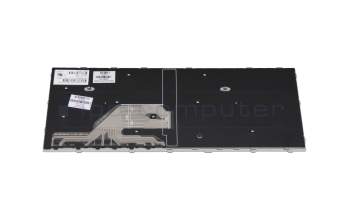 Keyboard DE (german) black/silver original suitable for HP ProBook 640 G4