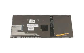 Keyboard DE (german) black/silver with backlight and mouse-stick original suitable for HP EliteBook 830 G5