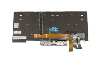 Keyboard DE (german) black/silver with backlight and mouse-stick original suitable for Lenovo ThinkPad T480s (20L7/20L8)