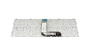 Keyboard DE (german) black/white/black original suitable for Wortmann Terra Mobile 1516T EDU (NJ50MU)