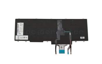 Keyboard DE (german) black with backlight and mouse-stick original suitable for Dell Latitude 15 (E5570)