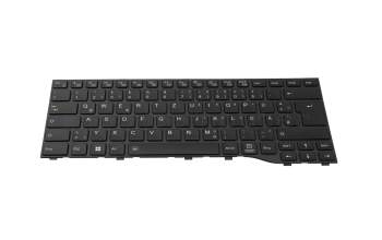 Keyboard DE (german) black with backlight original suitable for Fujitsu LifeBook E5412