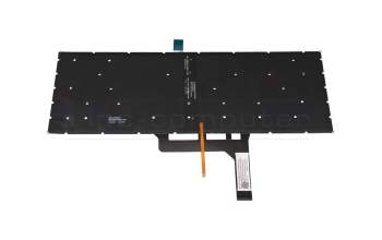 Keyboard DE (german) black with backlight original suitable for MSI GF65 Thin 10UE (MS-16W2)