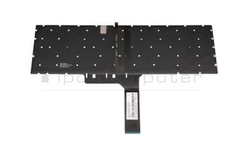 Keyboard DE (german) black with backlight original suitable for MSI GL73 9SE/9SEK/9SD/9SDK (MS-17C7)