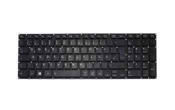 Keyboard DE (german) black with backlight original suitable for Toshiba Satellite P50T-B-1393