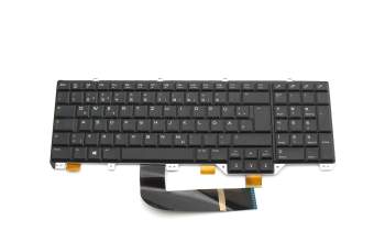 Keyboard DE (german) black with backlight suitable for Alienware m17x R5