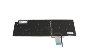 Keyboard DE (german) grey/black with backlight original suitable for Dell Precision 15 (7560)