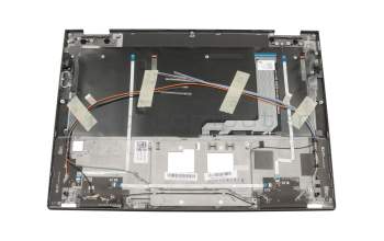 Keyboard DE (german) grey with backlight original suitable for Lenovo Yoga C630-13Q50 (81JL)