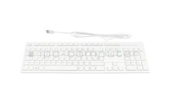 Keyboard DE (german) white original suitable for Dell Precision 15 (5530)