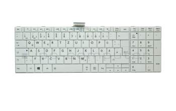 Keyboard DE (german) white original suitable for Toshiba Satellite C850D