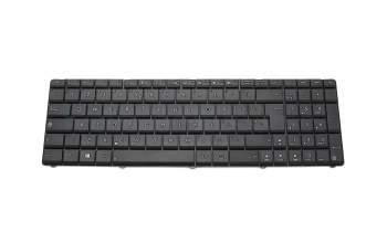 Keyboard IT (italian) black original suitable for Asus K52N