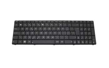 Keyboard SF (swiss-french) anthracite original suitable for Asus K73E
