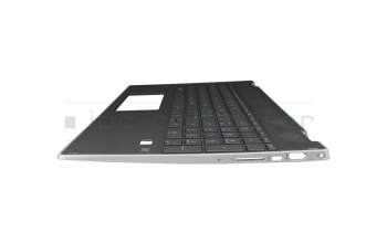 Keyboard incl. topcase CH (swiss) black/black with backlight original suitable for HP Pavilion X360 15-dq1000