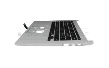 Keyboard incl. topcase CH (swiss) black/silver original suitable for Acer Chromebook 314 (CB314-1H)