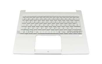 Keyboard incl. topcase CH (swiss) silver/silver with backlight original suitable for Acer Swift 3 (SF313-52G)