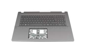 Keyboard incl. topcase DE (german) anthracite/anthracite with backlight original suitable for Acer Aspire 17 (A17-51M)