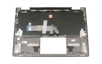 Keyboard incl. topcase DE (german) anthracite/anthracite with backlight original suitable for Lenovo Yoga 730-13IKB (81CT)