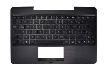 Keyboard incl. topcase DE (german) black/anthracite original suitable for Asus Transformer Book T100TAM