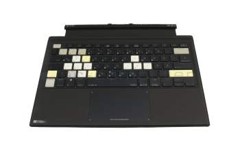 Keyboard incl. topcase DE (german) black/anthracite with backlight original suitable for Asus ROG Flow Z13-ACRNM RMT02