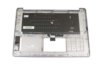 Keyboard incl. topcase DE (german) black/anthracite with backlight original suitable for Asus VivoBook S510NA