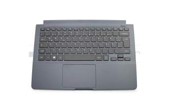 Keyboard incl. topcase DE (german) black/anthracite with backlight original suitable for Samsung NP900X3D