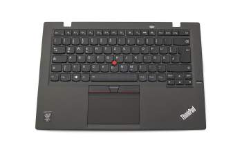 Keyboard incl. topcase DE (german) black/anthracite with mouse-stick original suitable for Lenovo ThinkPad X1 Carbon 3rd Gen (20BS/20BT)