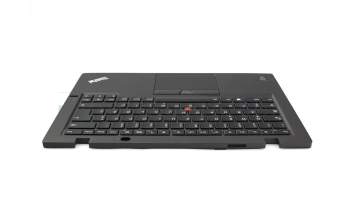 Keyboard incl. topcase DE (german) black/anthracite with mouse-stick original suitable for Lenovo ThinkPad X1 Carbon 3rd Gen (20BS/20BT)