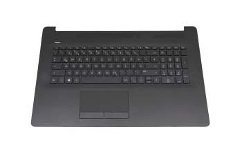 Keyboard incl. topcase DE (german) black/black (PTP/without DVD) original suitable for HP 17-by4000
