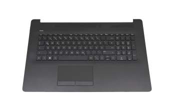 Keyboard incl. topcase DE (german) black/black (PTP/without DVD) suitable for HP 17-by2000