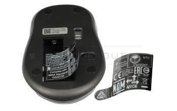 Keyboard incl. topcase DE (german) black/black (Wireless), incl. mouse, batteries original suitable for Acer Aspire (C24-963)