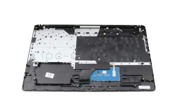 Keyboard incl. topcase DE (german) black/black (with TP/DVD, surface structure \"Diamond) original suitable for HP 17-by4000