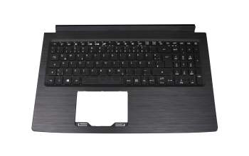 Keyboard incl. topcase DE (german) black/black original suitable for Acer Aspire 3 (A315-33)