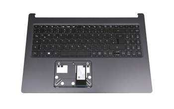 Keyboard incl. topcase DE (german) black/black original suitable for Acer Aspire 5 (A515-55G)