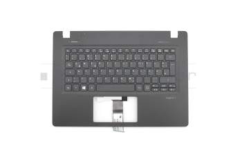 Keyboard incl. topcase DE (german) black/black original suitable for Acer Aspire V3-372