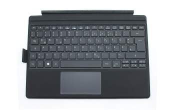 Keyboard incl. topcase DE (german) black/black original suitable for Acer Switch Alpha 12 (SA5-271)