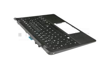 Keyboard incl. topcase DE (german) black/black original suitable for Acer TravelMate B1 (TMB116-M)