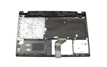 Keyboard incl. topcase DE (german) black/black original suitable for Acer TravelMate P2 (P257-MG)