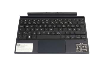 Keyboard incl. topcase DE (german) black/black original suitable for Asus B3000DQ1A