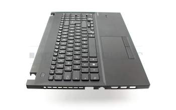 Keyboard incl. topcase DE (german) black/black original suitable for Asus Pro Essential PU551JD