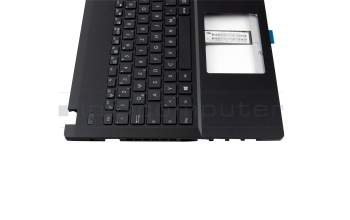 Keyboard incl. topcase DE (german) black/black original suitable for Asus Pro P2520LJ