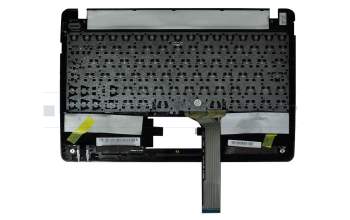 Keyboard incl. topcase DE (german) black/black original suitable for Asus R103BA