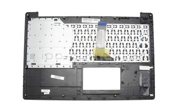 Keyboard incl. topcase DE (german) black/black original suitable for Asus R515MA