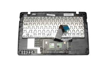 Keyboard incl. topcase DE (german) black/black original suitable for Asus VivoBook F200MA